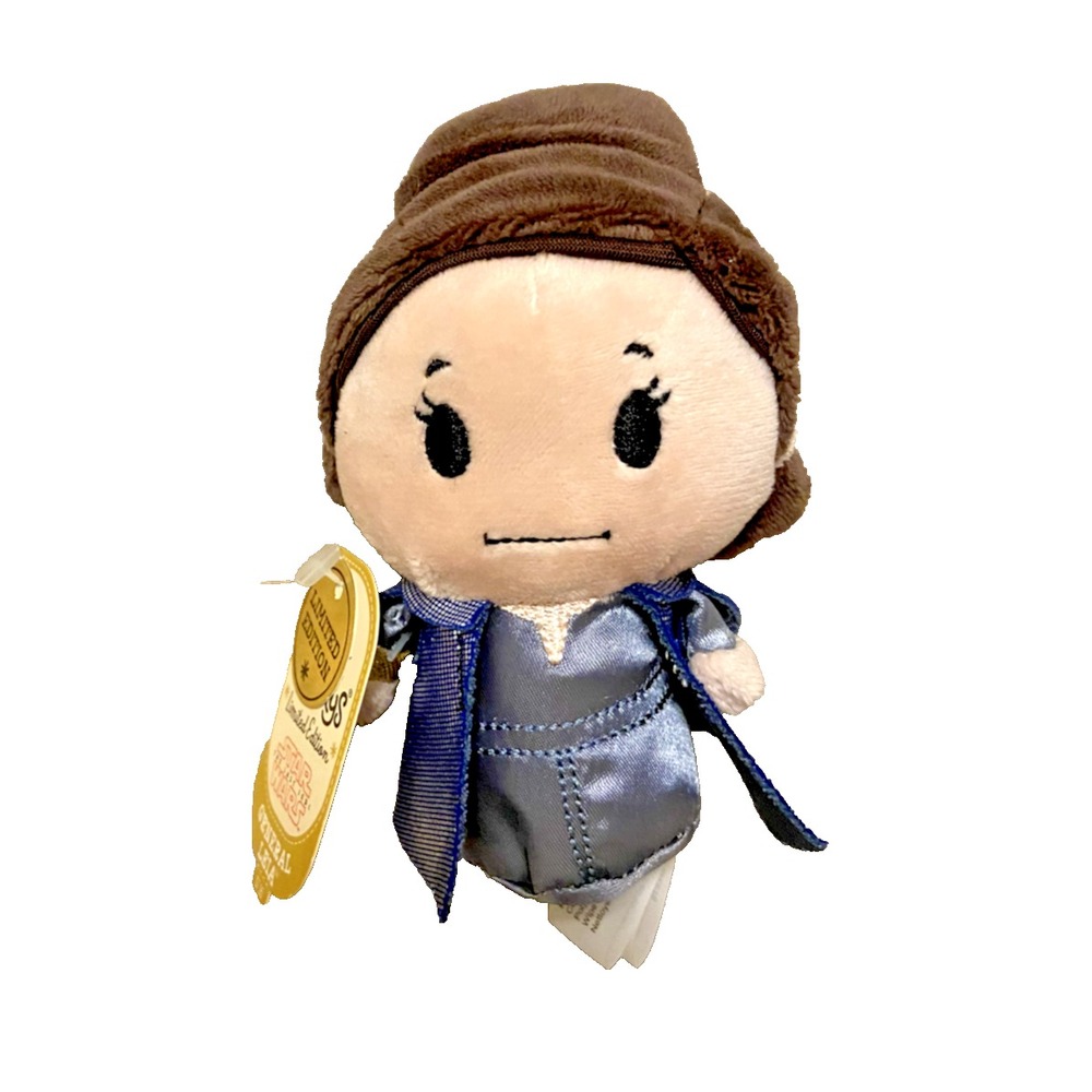 GENERAL LEIA Star Wars The Last Jedi Limited Edition Itty Bittys Plush NWT